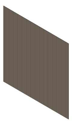 3D Presentation Image of Cladding Aluminium Knotwood Traditional Vertical 200Flat Jasper