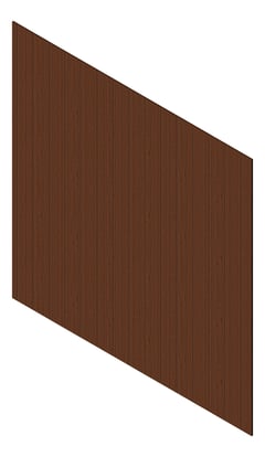 3D Presentation Image of Cladding Aluminium Knotwood Traditional Vertical 200Flat WesternRedCedar
