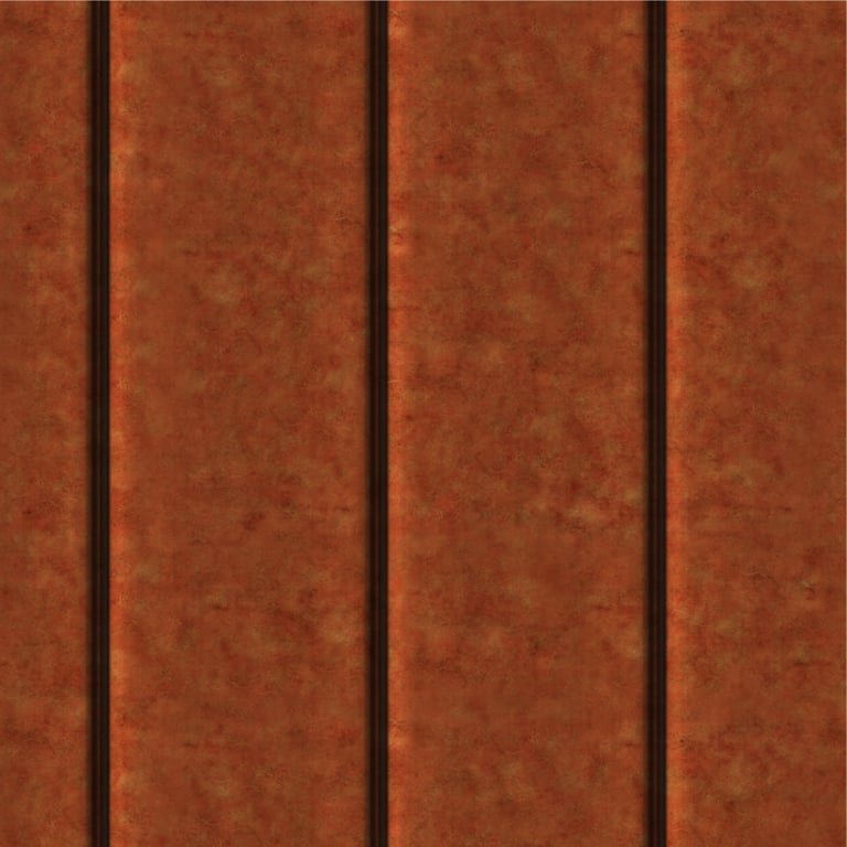 Navigate to Cladding Aluminium Knotwood Traditional Vertical 200Shadowline AmberRust