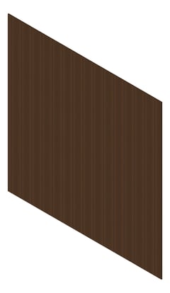 3D Presentation Image of Cladding Aluminium Knotwood Traditional Vertical 200Shadowline Kwila