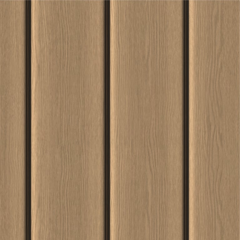 Navigate to Cladding Aluminium Knotwood Traditional Vertical 200Shadowline NordicOak