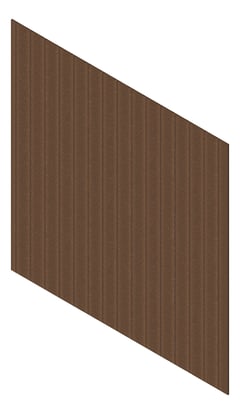 3D Presentation Image of Cladding Aluminium Knotwood Traditional Vertical 200Shadowline RoyalOak