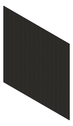 3D Presentation Image of Cladding Aluminium Knotwood Traditional Vertical 200Shadowline ShouSugiBan