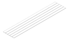 3D Documentation Image of Panel Decorative Laminex ArchitecturalCeiling VGroove100