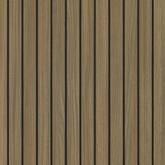 Image of Panel Decorative Laminex Architectural Batten40 BlackShadowline DanishWalnut