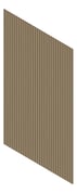 3D Presentation Image of Panel Decorative Laminex Architectural Batten40 BlackShadowline TasmanianOakTrueScale