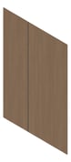 3D Presentation Image of Panel Decorative Laminex Architectural ClassicFlat BlackShadowline BlackbuttTrueScale