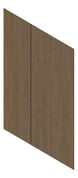 3D Presentation Image of Panel Decorative Laminex Architectural ClassicFlat BlackShadowline SpottedGumTrueScale