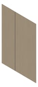 3D Presentation Image of Panel Decorative Laminex Architectural ClassicFlat BlackShadowline VictorianAshTrueScale