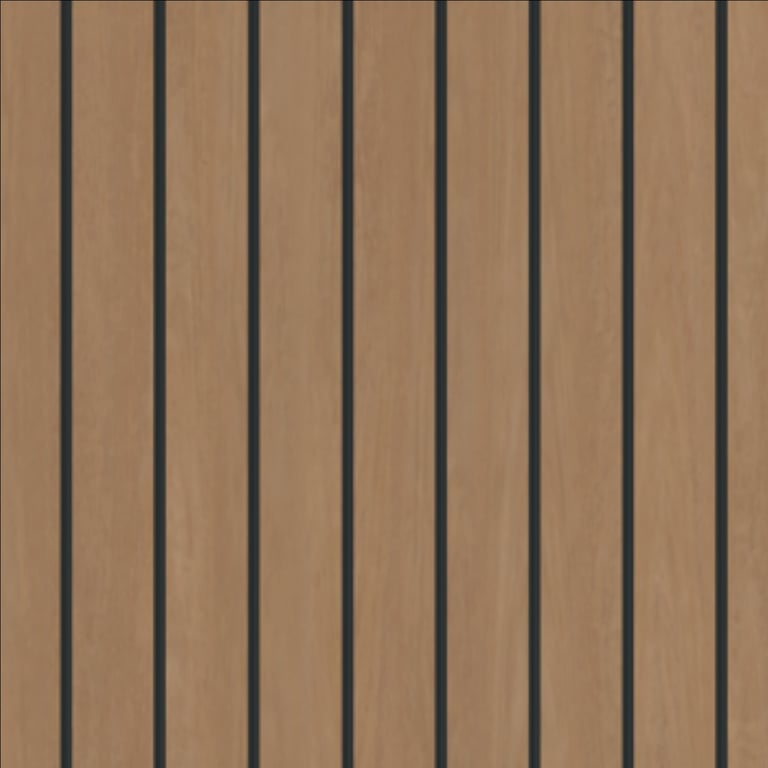 Image of Panel Decorative Laminex Architectural VGroove100 BlackShadowline BlackbuttTrueScale