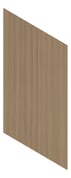 3D Presentation Image of Panel Decorative Laminex Architectural VGroove100 NaturalShadowline SublimeTeak