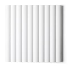 Surround_eComm_Front View_Demi Round 40.jpg Image of Panel Decorative Laminex Surround DemiRound40 LexiconQuarter