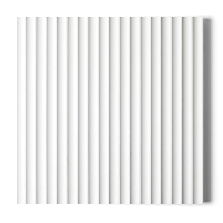 Surround_eComm_Front View_Scallop 22.5.jpg Image of Panel Decorative Laminex Surround Scallop22.5 HogBristleHalf