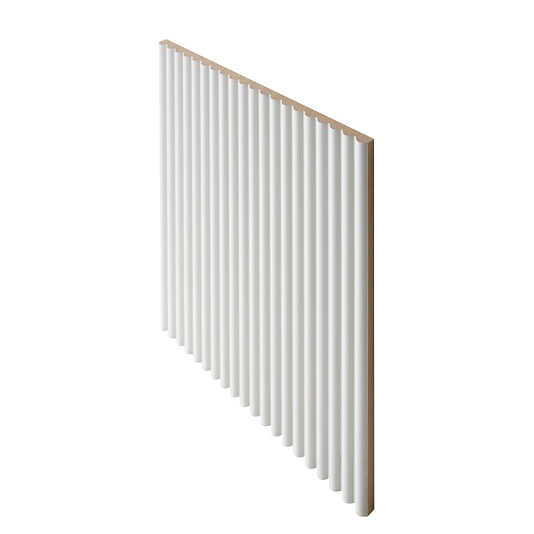 Surround_eComm_Top Angle_Demi Round 20.jpg Image of Panel Decorative Laminex Surround DemiRound20