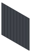 3D Shaded Image of Panel Decorative Laminex Surround Batten100