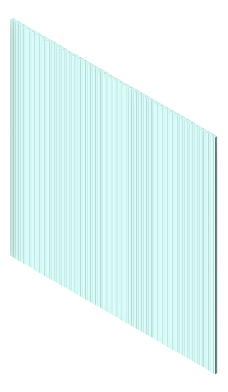 3D Presentation Image of Panel Decorative Laminex Surround Batten25 Harmonious