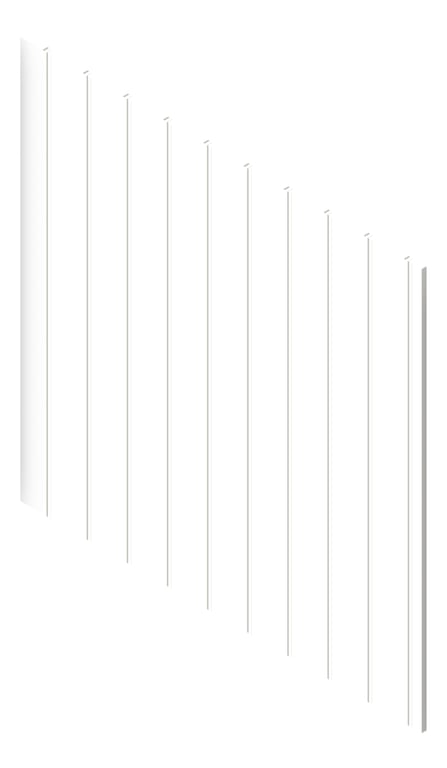 3D Presentation Image of Panel Decorative Laminex Surround ClassicVJ100 NaturalWhite