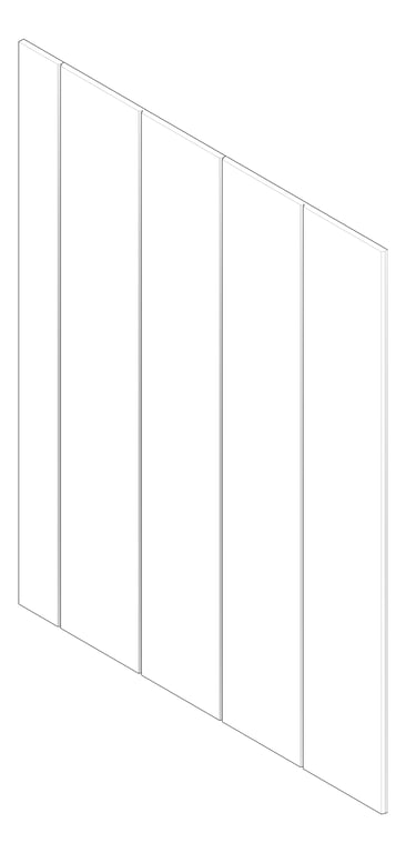 3D Documentation Image of Panel Decorative Laminex Surround ClassicVJ200