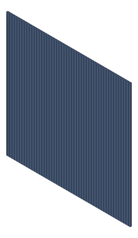 3D Presentation Image of Panel Decorative Laminex Surround DemiRound20 WinterSea