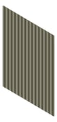 3D Presentation Image of Panel Decorative Laminex Surround FrenchStripe30 NaturalFlora