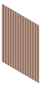 3D Presentation Image of Panel Decorative Laminex Surround FrenchStripe30 NewPenny
