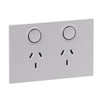LG-NS512001-WEB-R Image of Outlet Power LegrandAU Inspyra Smart Hor Double 10A