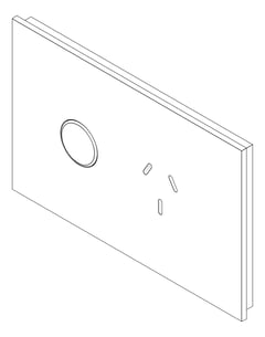 3D Documentation Image of Outlet Power LegrandAU Inspyra Smart Hor Single 10A