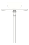Left Image of Lighting Recessed LegrandAU Emergency LEDExit E2Edgelight