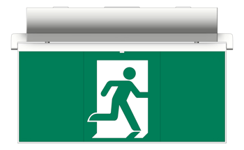 Front Image of Lighting SurfaceMount LegrandAU Emergency LEDExit E2Edgelight