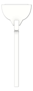 Left Image of Lighting SurfaceMount LegrandAU Emergency LEDExit E2Edgelight