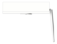 Front Image of Lighting SurfaceMount LegrandAU Emergency LEDSatellite D63
