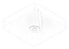 3D Documentation Image of Lighting SurfaceMount LegrandAU Emergency LEDSatellite D80