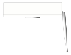 Front Image of Lighting SurfaceMount LegrandAU Emergency LEDSatellite D80