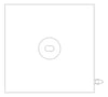 Plan Image of Lighting SurfaceMount LegrandAU Emergency LEDSatellite D80