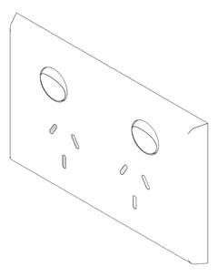 3D Documentation Image of Outlet Power LegrandAU Inspyra Commercial Hor Double DoublePole 10A