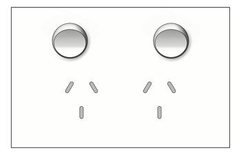 Front Image of Outlet Power LegrandAU Inspyra Hor Double 10A