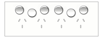 Front Image of Outlet Power LegrandAU Inspyra Hor Quad ExtraFunction 10A