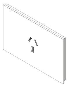 3D Shaded Image of Outlet Power LegrandAU Inspyra Hor Single Unswitched 32A