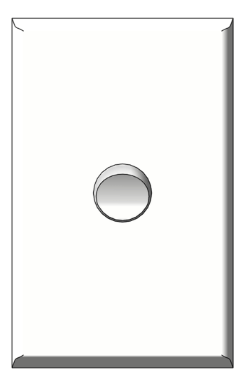 Front Image of Switch 1Gang LegrandAU Inspyra Commercial Vert 10A 10AX