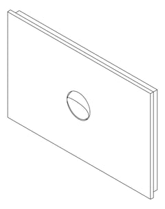 3D Documentation Image of Switch 1Gang LegrandAU Inspyra Hor 10A 10AX