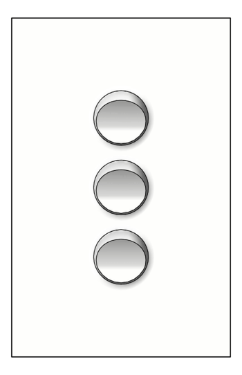 Front Image of Switch 3Gang LegrandAU Inspyra Vert 10A 10AX