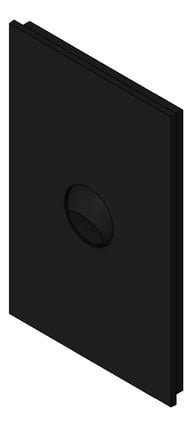 3D Shaded Image of Switch SinglePole LegrandAU Inspyra Vert 40A