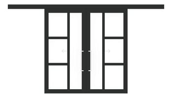 Front Image of Door Sliding LotusDoors Chorus BiParting FaceFixed