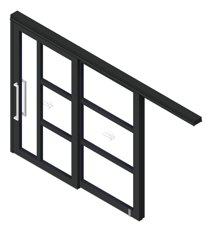 Image of Door Sliding LotusDoors Chorus Dual