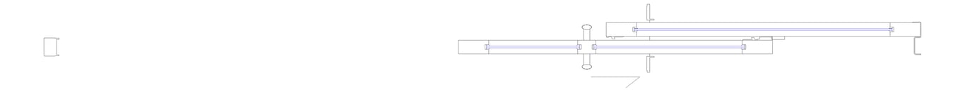 Plan Image of Door Sliding LotusDoors Chorus Dual Cavity