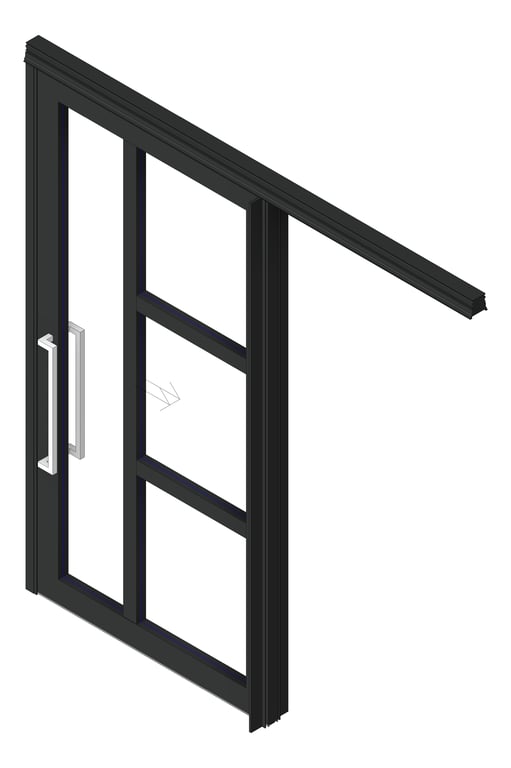 Image of Door Sliding LotusDoors Chorus Single Cavity