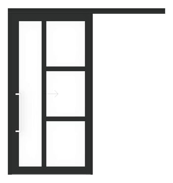 Front Image of Door Sliding LotusDoors Chorus Single Cavity