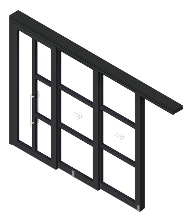 Image of Door Sliding LotusDoors Chorus Triple