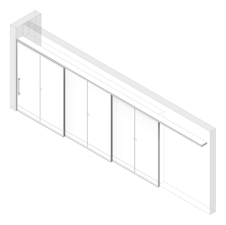 Navigate to Door Sliding LotusDoors Triple