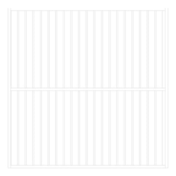 Front Image of Screen Batten Louvreclad VulcanSeries 125x20 Vertical